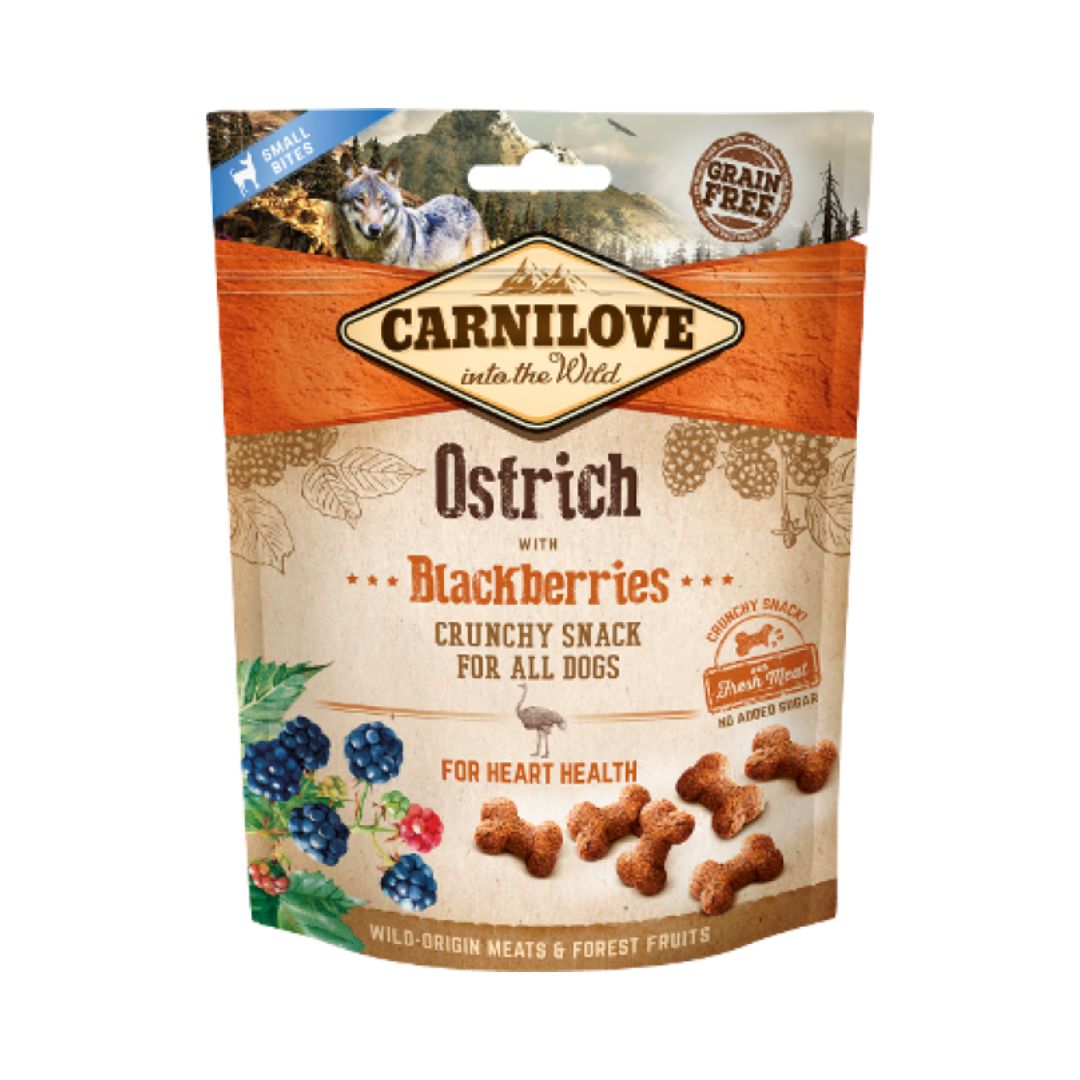 Carnilove Crunchy Ostrich Carnilove Crunchy - Strucchússal