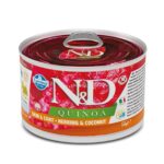 N&D Quinoa - Skin&Coat - Hering és Kókusz (140g)