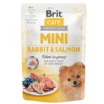 Brit Care Mini Adult Tasakos Filé – Nyúl és Lazac