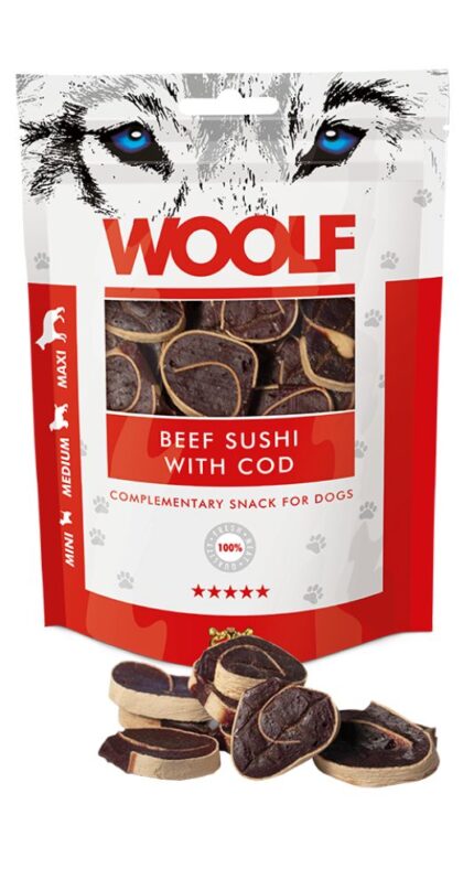Woolf Beef Sushi With Cod
