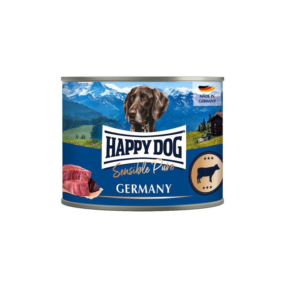 HappyDog_Sensible_Pure_Germany_250g Happy Dog Sensible Pure Germany - Marhahússal