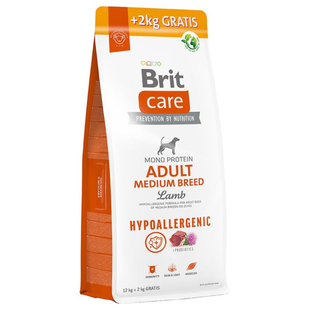 Adult MB Lamb 12+2kg BRIT Care Medium