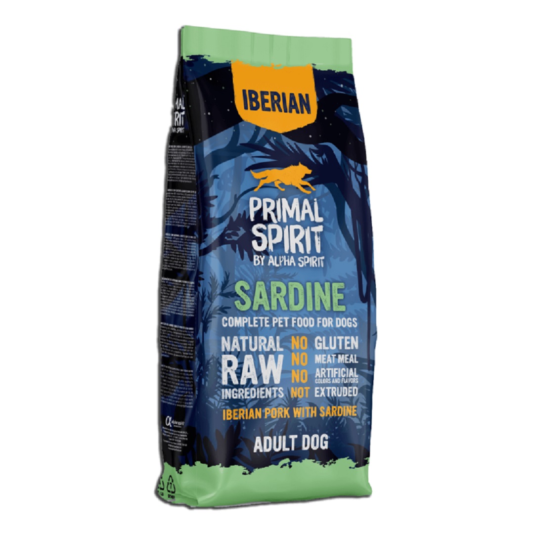 primal-spirit-iberian-sardine-70-szaraz-kutyatap-12-kg primal spirit sardine