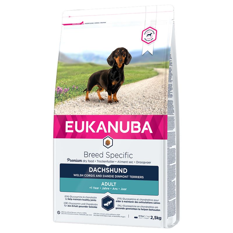 eukanuba_breed specific_tecskó 2,5KG Breed Specific Dachshund