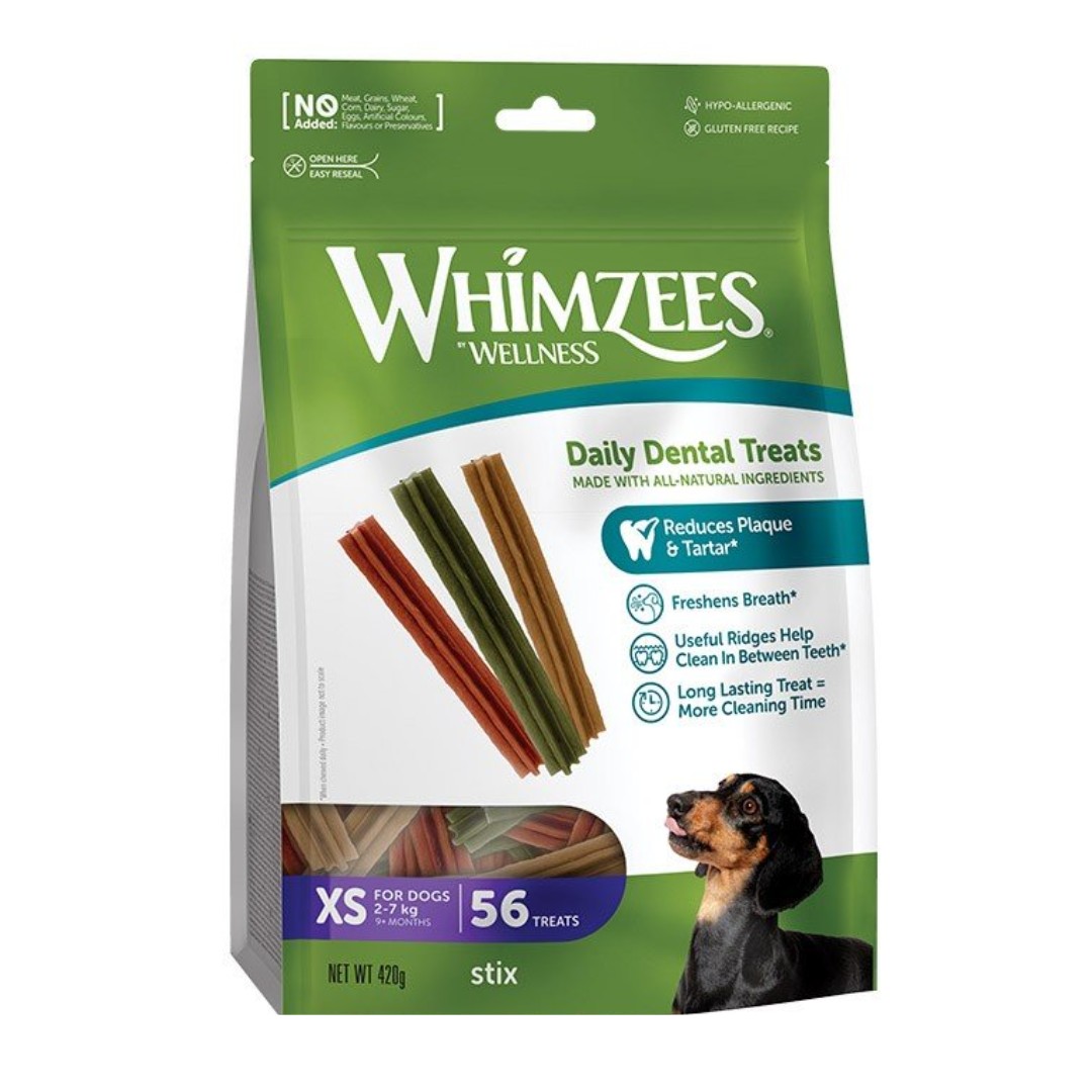 Whimzees Dental Treats Stix XS Whimzees Fogtisztító Stix XS